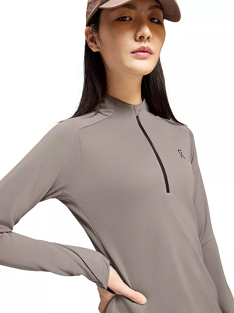 ON | Camiseta funcional con cremallera Climate para mujer |