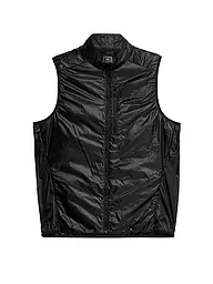 ON | Herren Laufweste Weather Vest | Negro