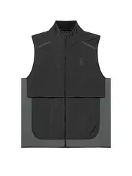 ON | Chaleco de running para hombre Weather Vest | Negro