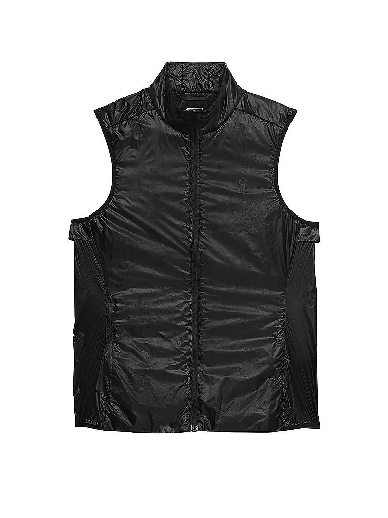 ON | Chaleco de running para mujer Weather Vest | Negro
