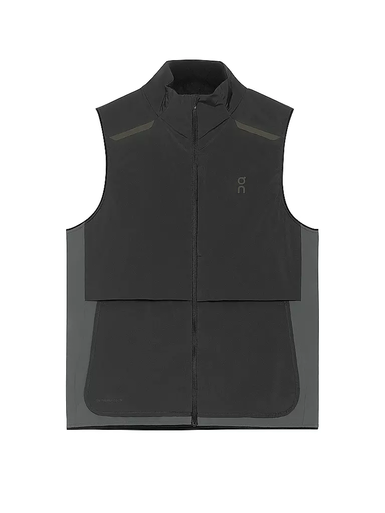 ON | Chaleco de running para mujer Weather Vest | Negro