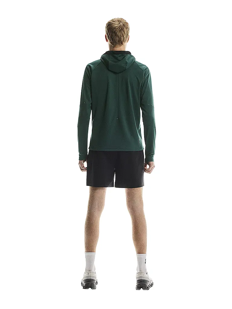 ON | Chaqueta de running para hombre Climate con cremallera y capucha |