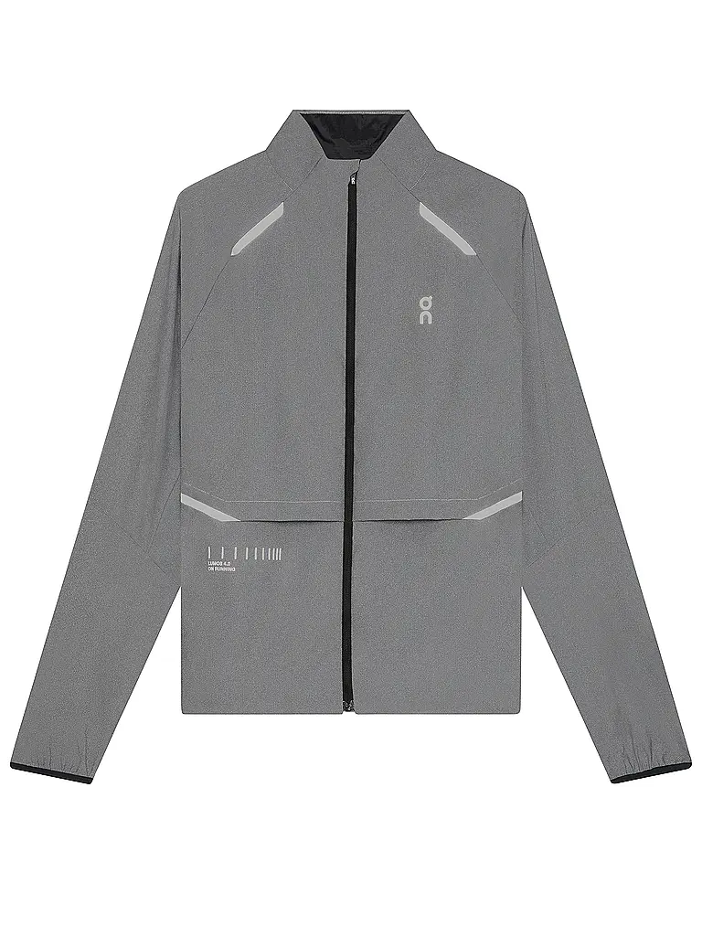 ON | Chaqueta de running para mujer Weather Lumos | Gris