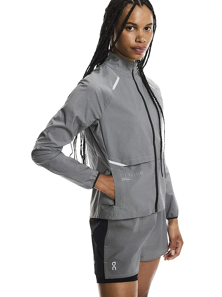 ON | Chaqueta de running para mujer Weather Lumos |