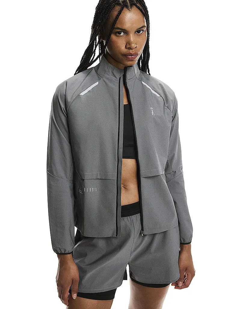 ON | Chaqueta de running para mujer Weather Lumos |