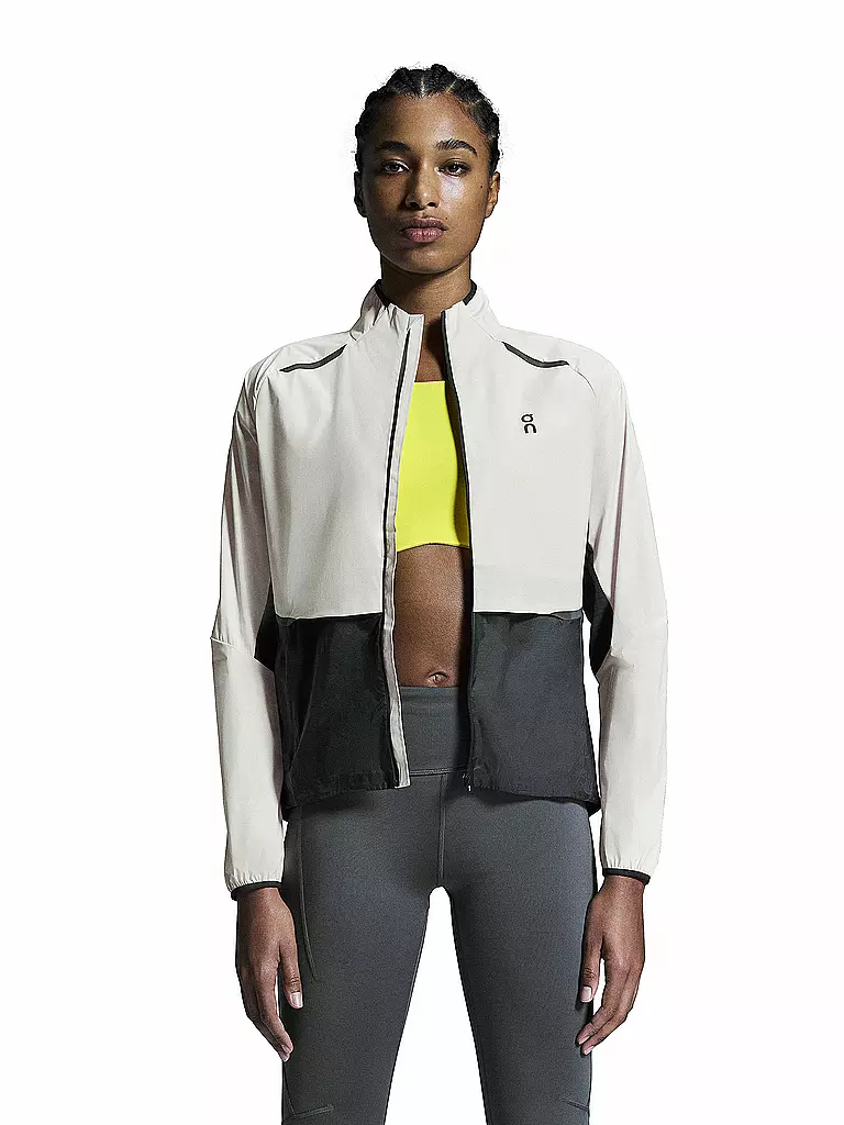 ON | Chaqueta de running Weather para mujer | Blanco
