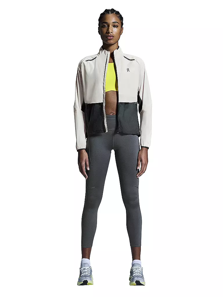 ON | Chaqueta de running Weather para mujer | Blanco