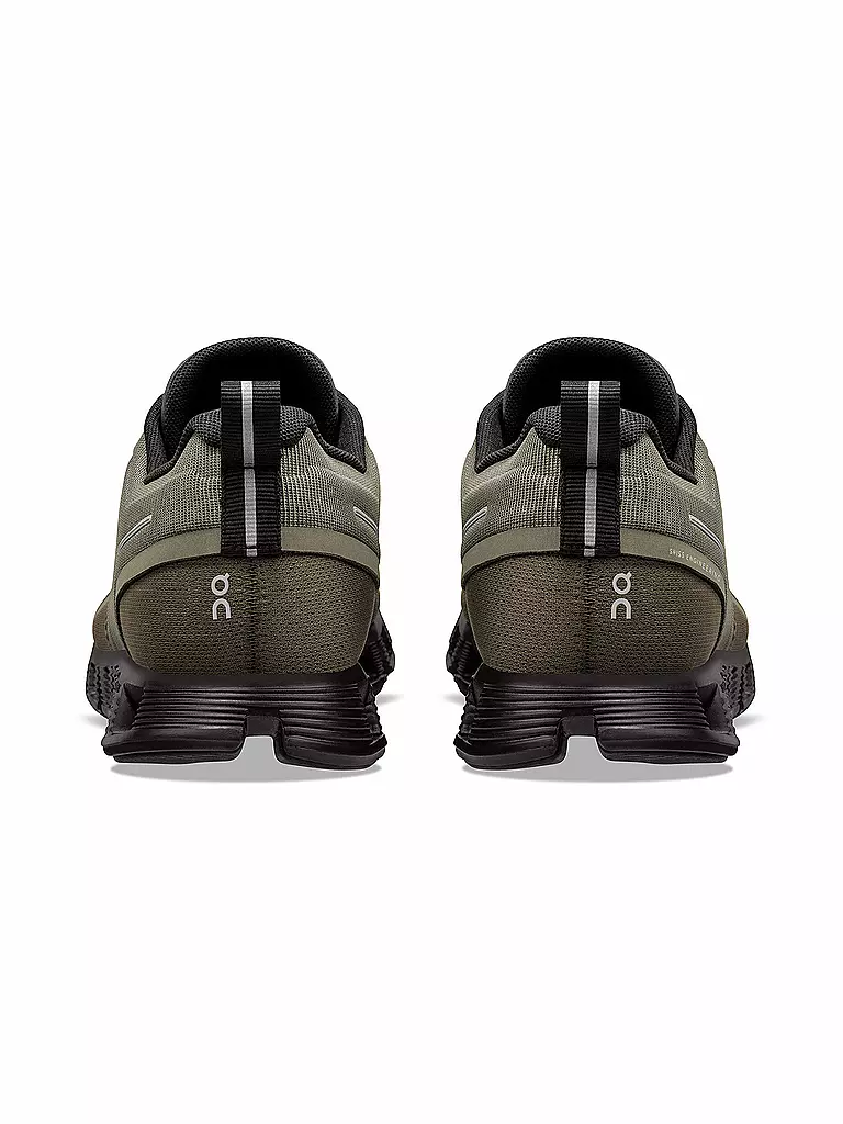 ON | Damen Freizeitschuhe Cloud 5 Waterproof OLIVE / BLACK | Oliva