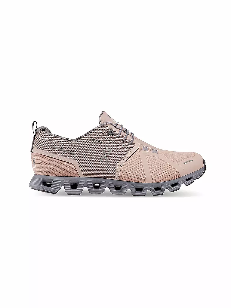 ON | Damen Freizeitschuhe Cloud 5 Waterproof ROSE FOSSIL | Rosa