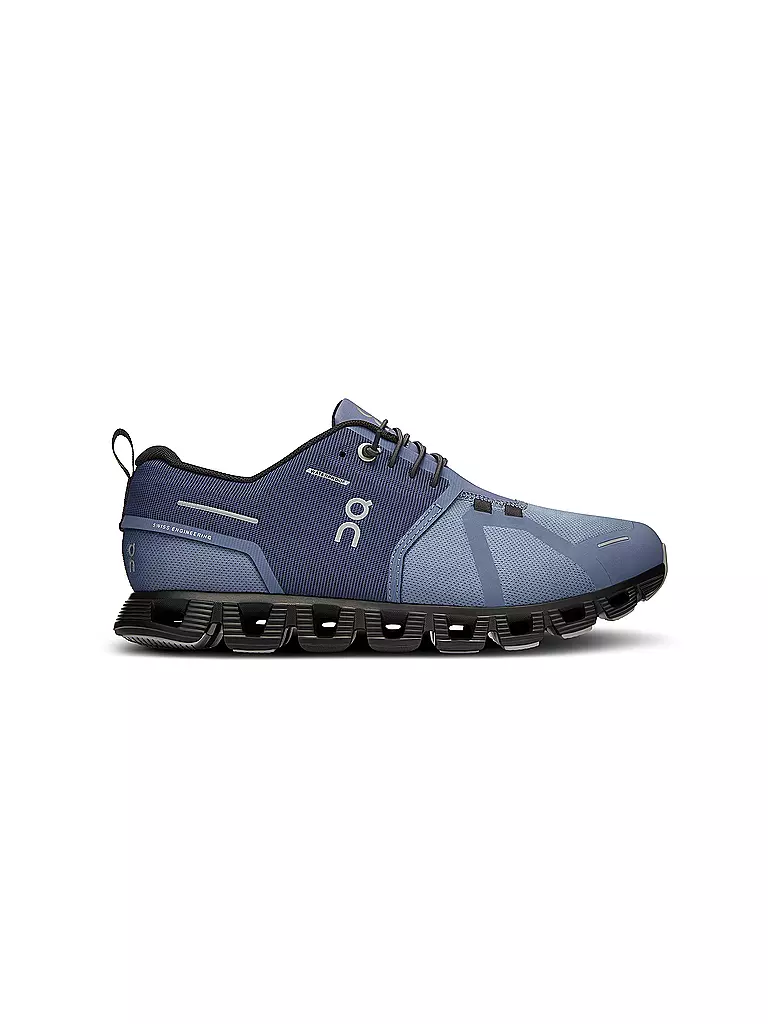 ON | Damen Freizeitschuhe Cloud 5 Waterproof SHALE MAGNET | Azul