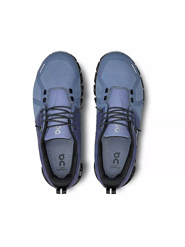 ON | Damen Freizeitschuhe Cloud 5 Waterproof SHALE MAGNET | Azul