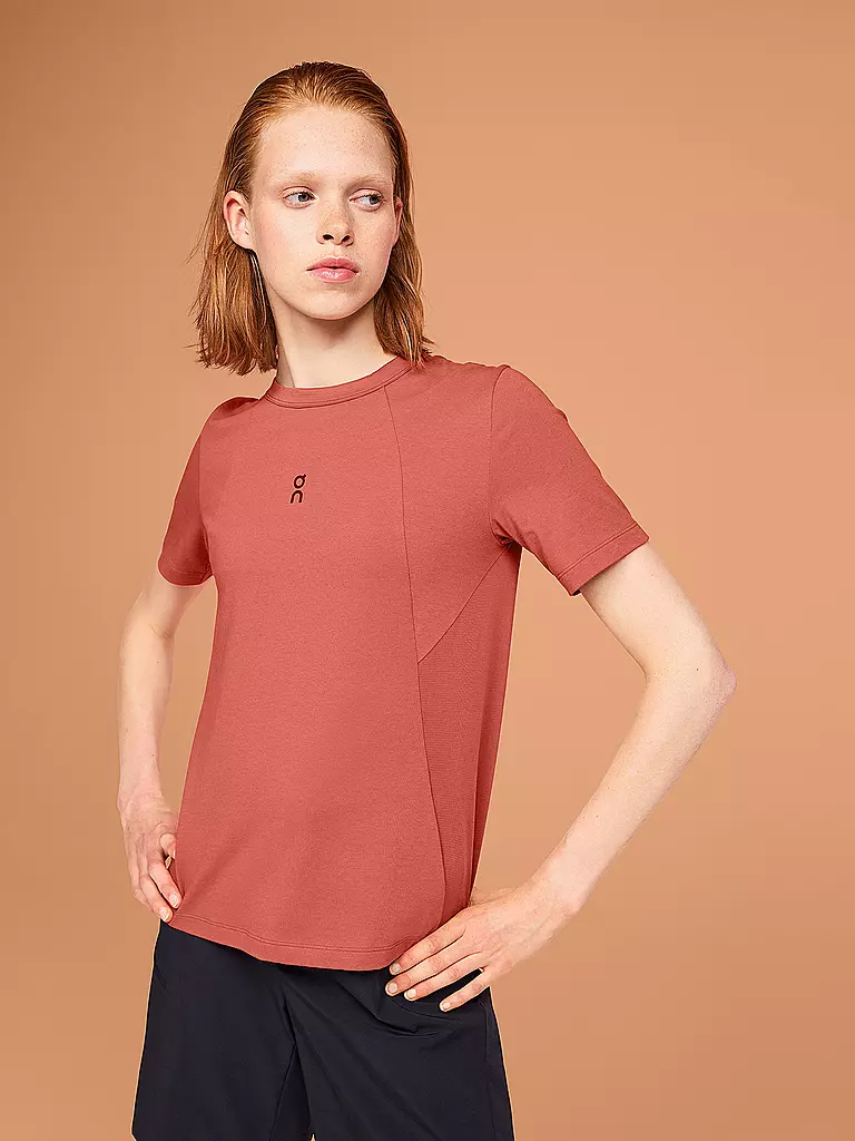 ON | Damen Funktionsshirt Trek-T | Cobre