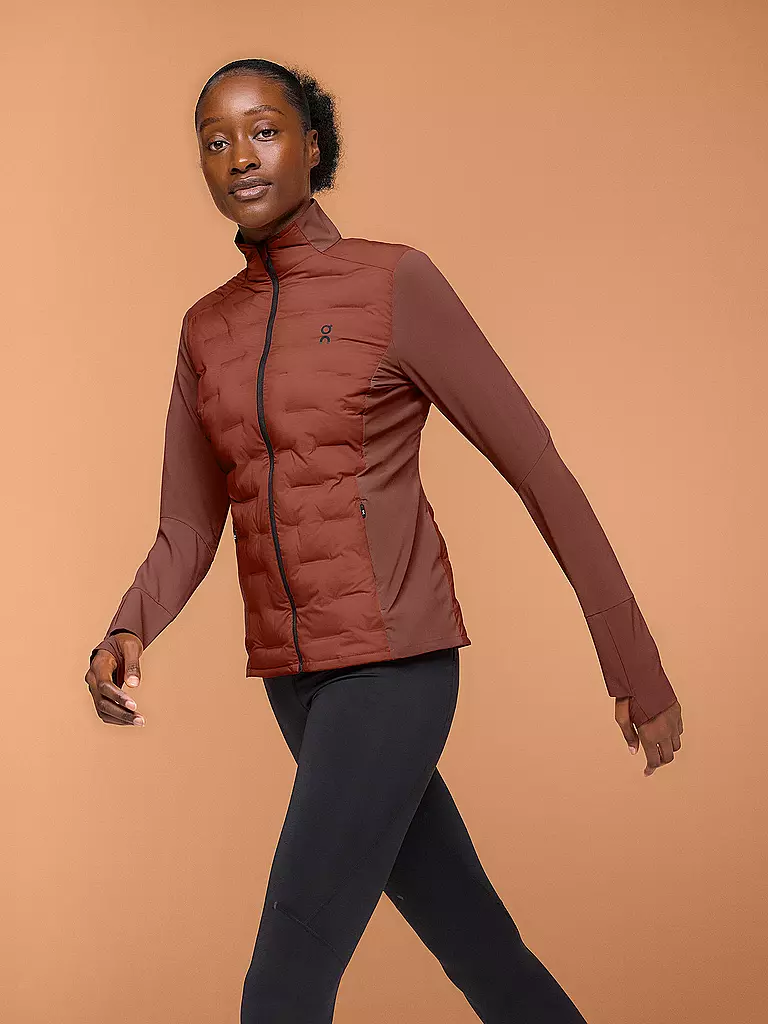 ON | Damen Hybridjacke Climate | Cobre