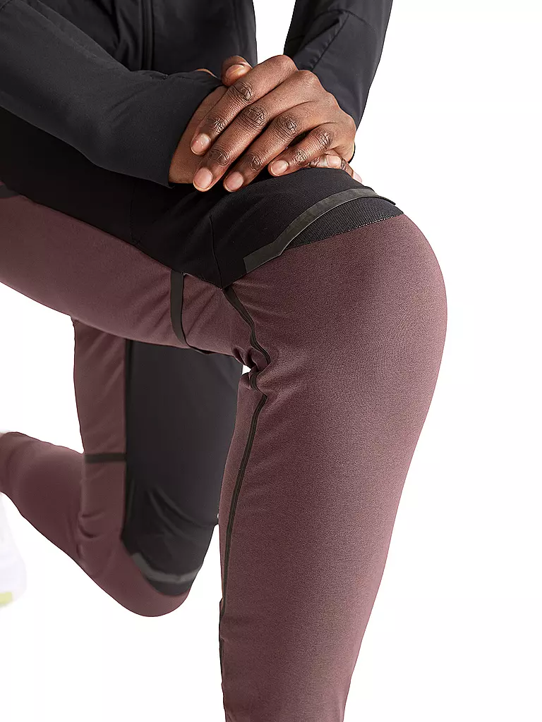 ON | Damen Laufhose Running-Pant | Lila