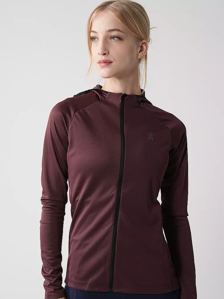 ON | Damen Laufjacke Climate Hoodie | Baya