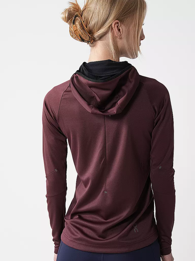 ON | Damen Laufjacke Climate Hoodie | Baya