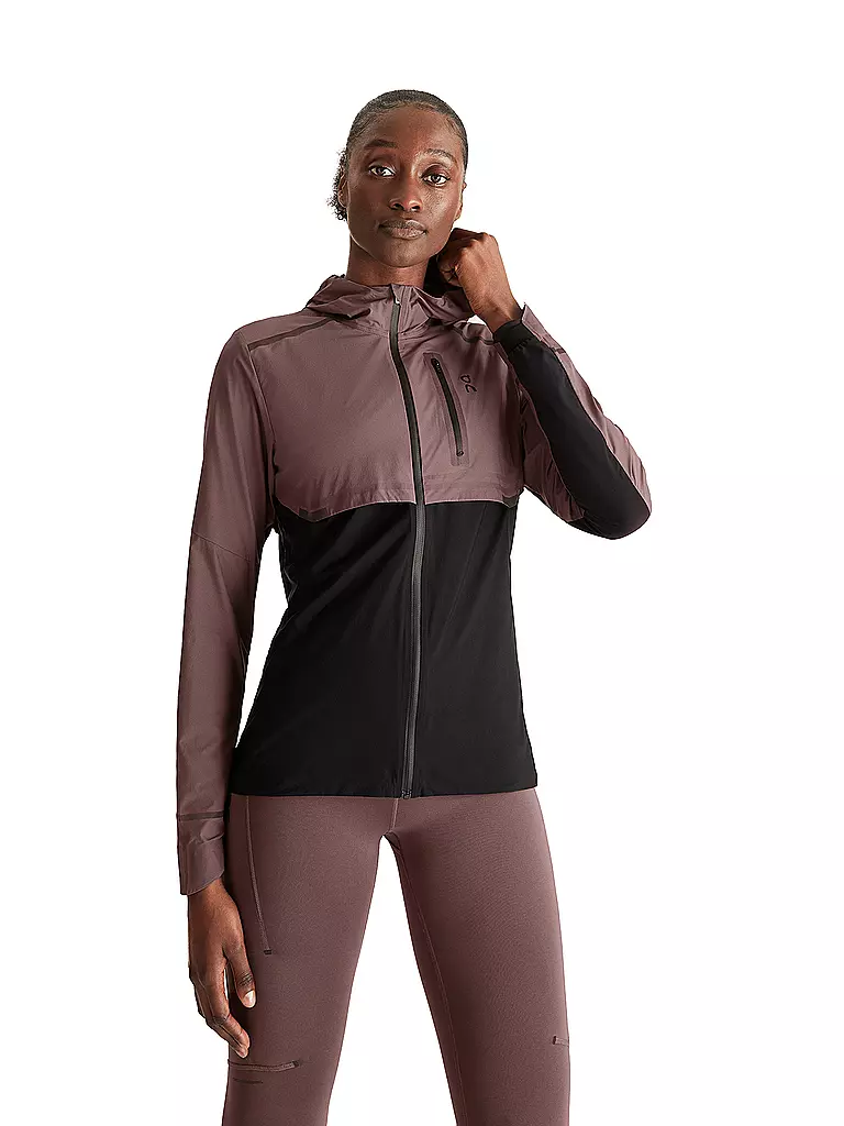 ON | Damen Laufjacke Weather | Lila
