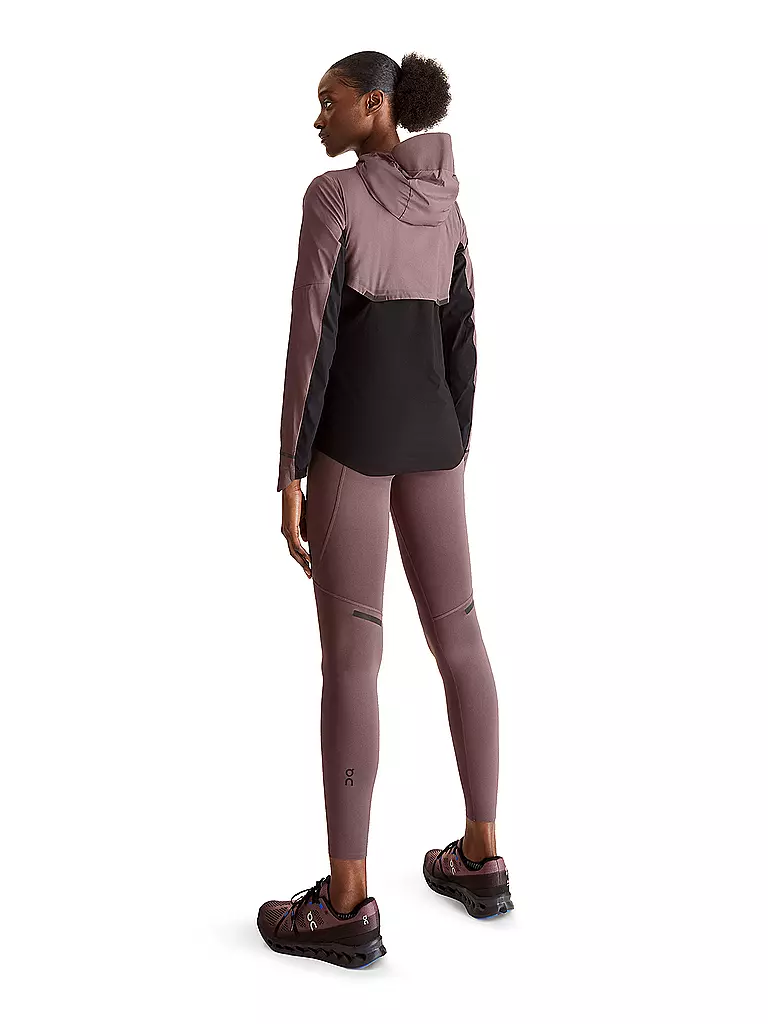ON | Damen Laufjacke Weather | Lila
