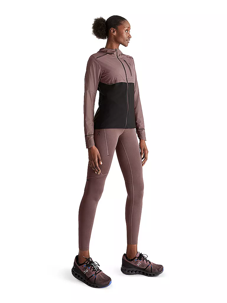 ON | Damen Laufjacke Weather | Lila