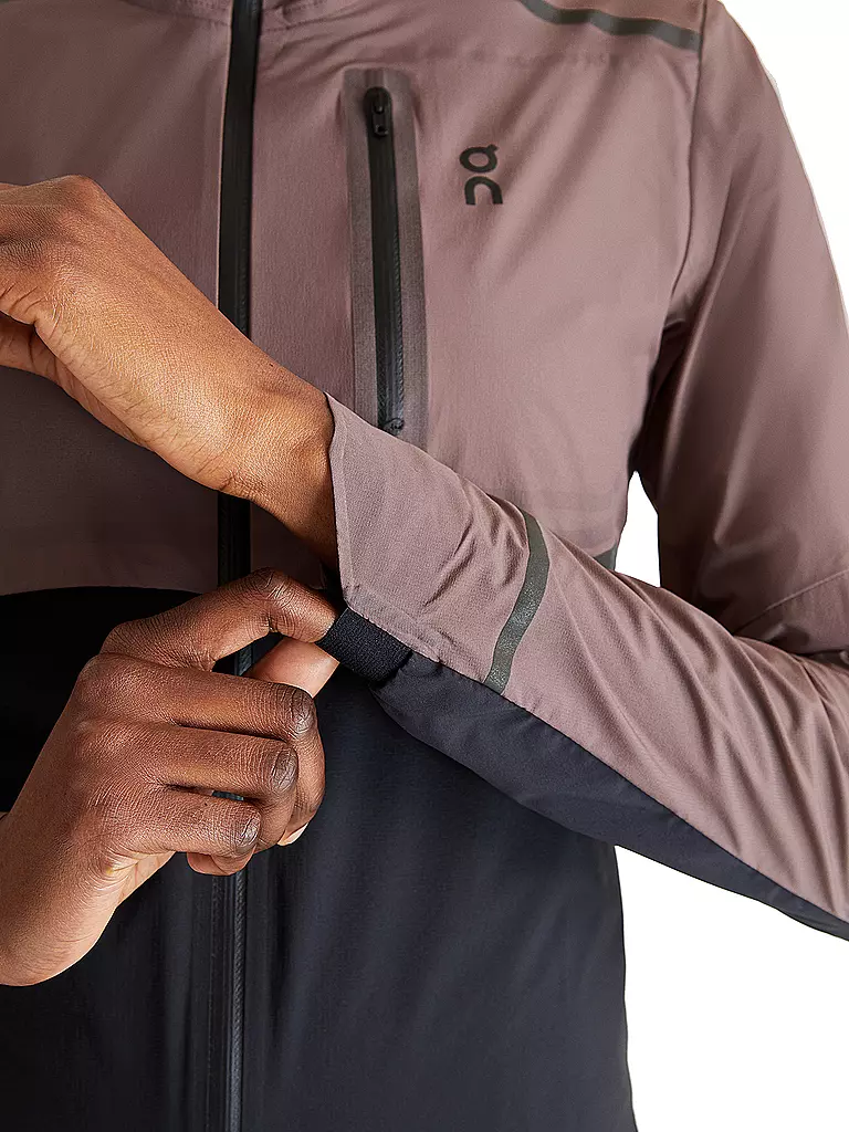 ON | Damen Laufjacke Weather | Lila