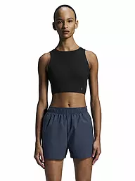 ON | Camiseta de running corta 2 en 1 Core para mujer | Negro