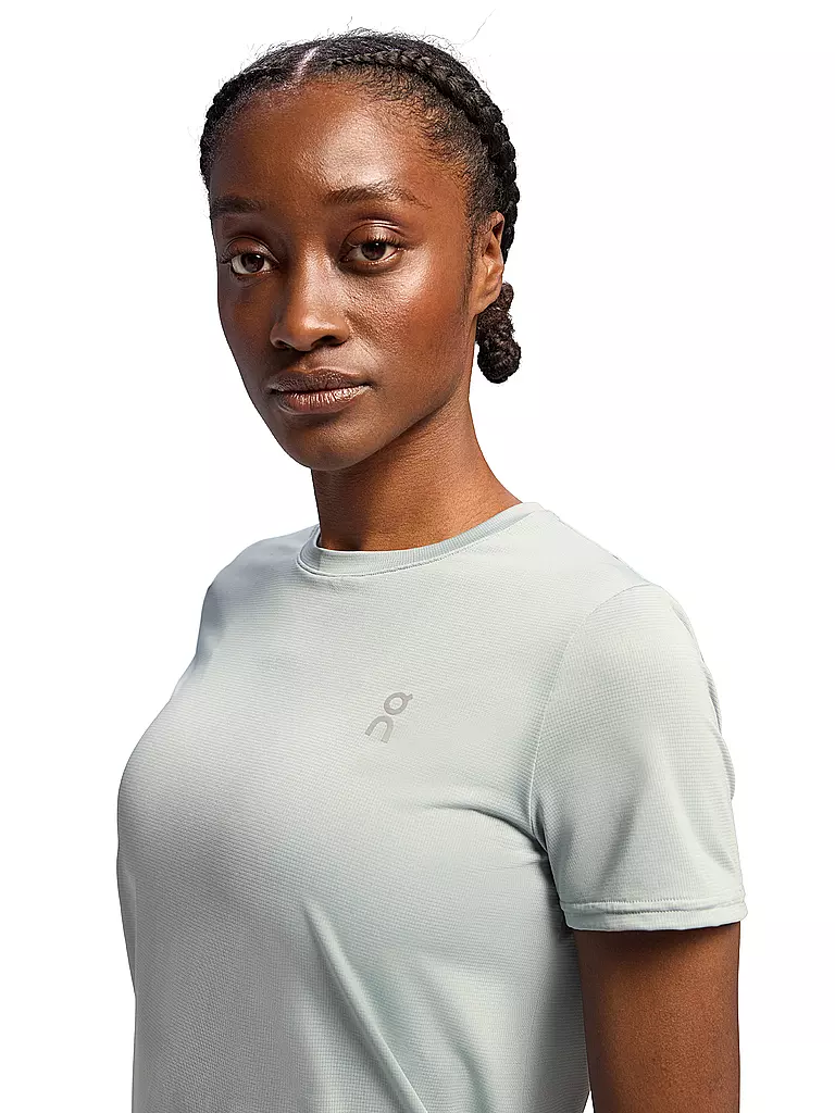 ON | Damen Laufshirt Core-T | Azul claro