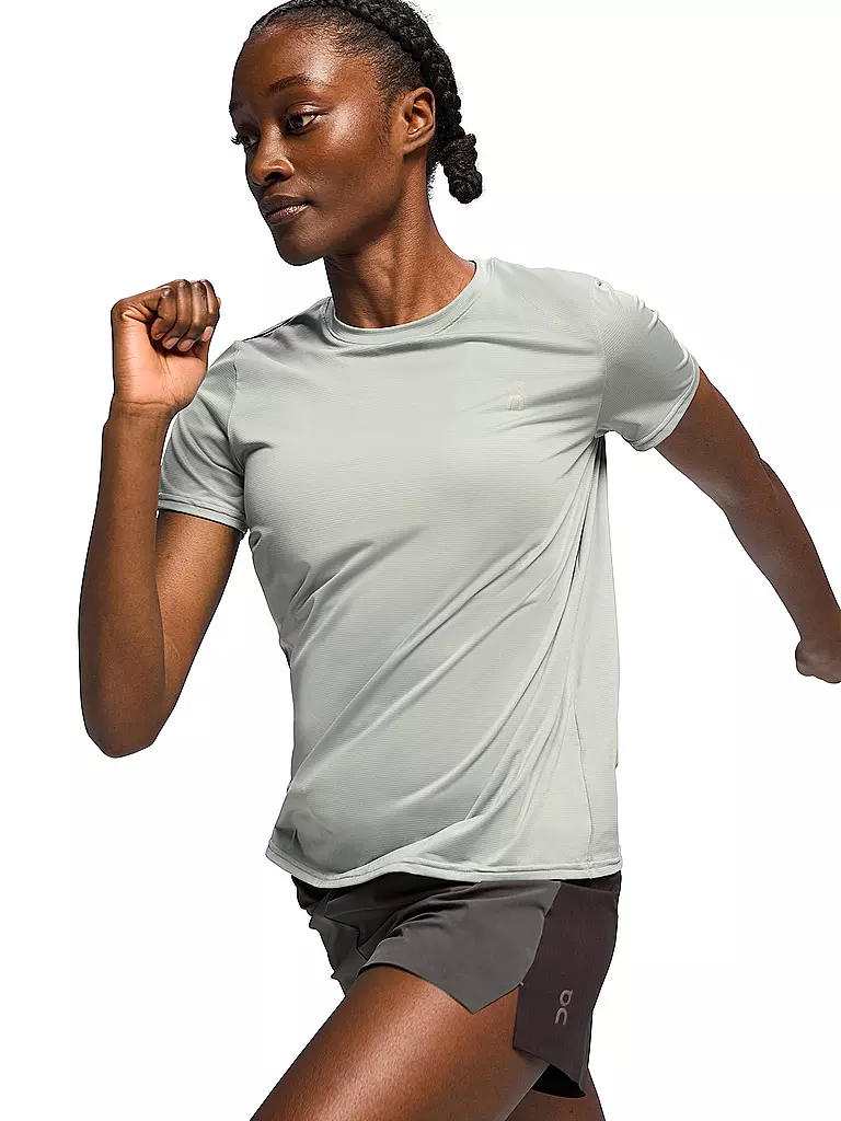 ON | Damen Laufshirt Core-T | Azul claro