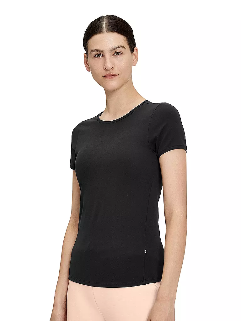 ON | Damen Laufshirt Movement-T | Negro