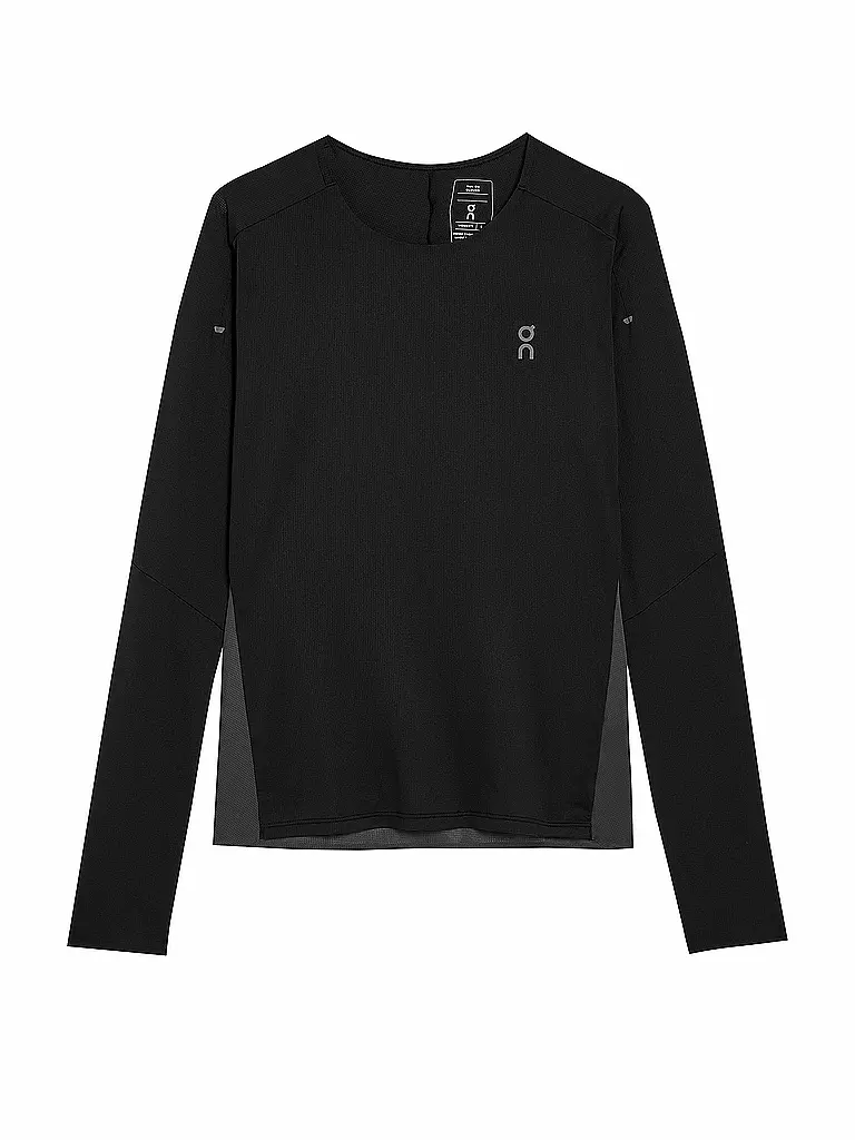ON | Damen Laufshirt Performance Long-T | Negro
