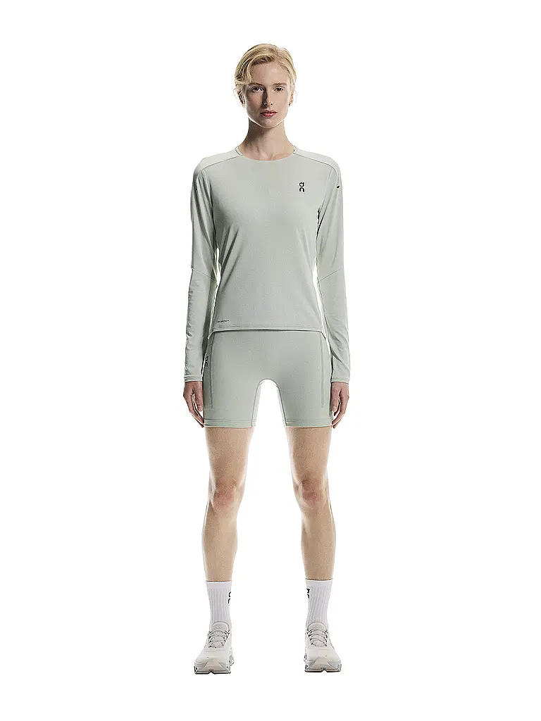 ON | Damen Laufshirt Performance Long-T | Menta