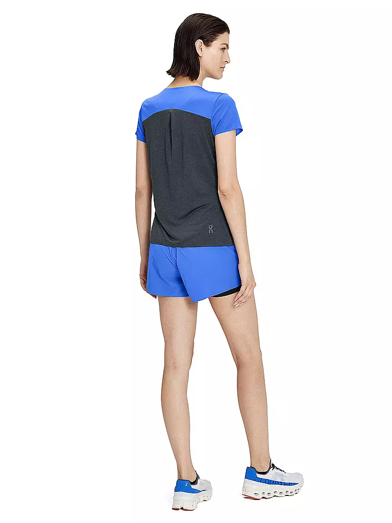 ON | Damen Laufshirt Performance-T | Azul