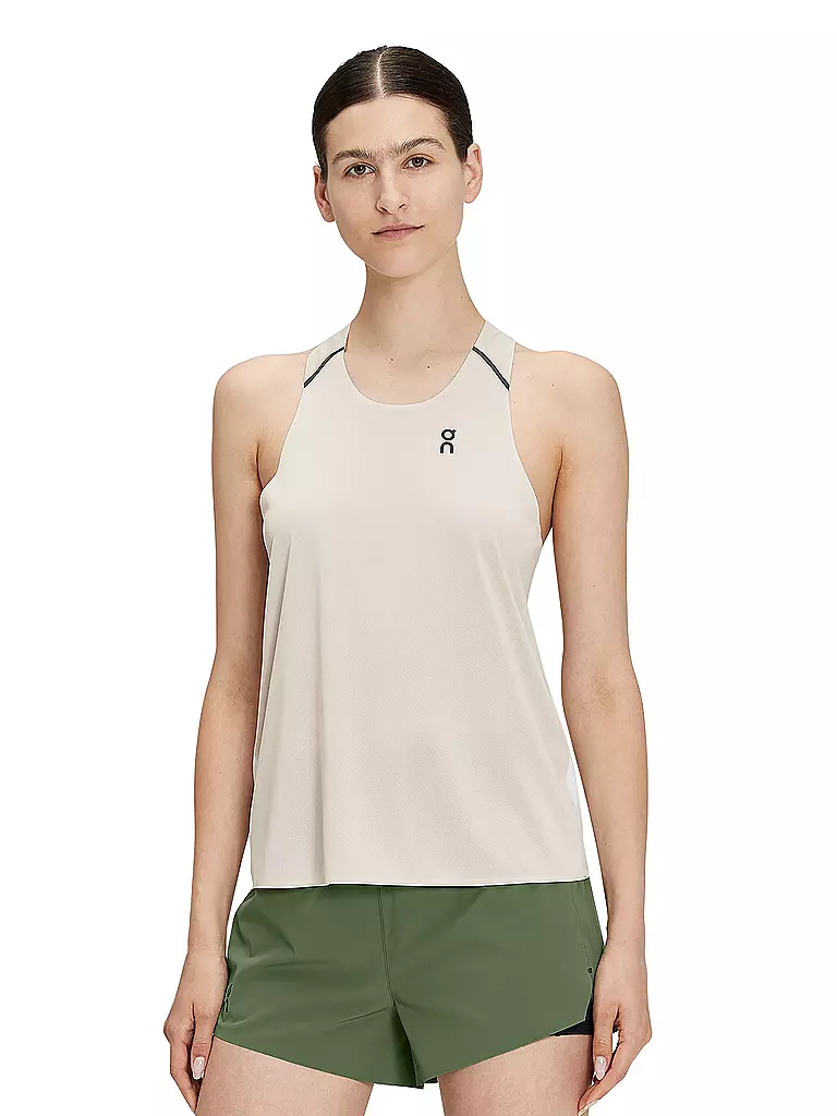 ON | Damen Lauftank Tank-T | Beige