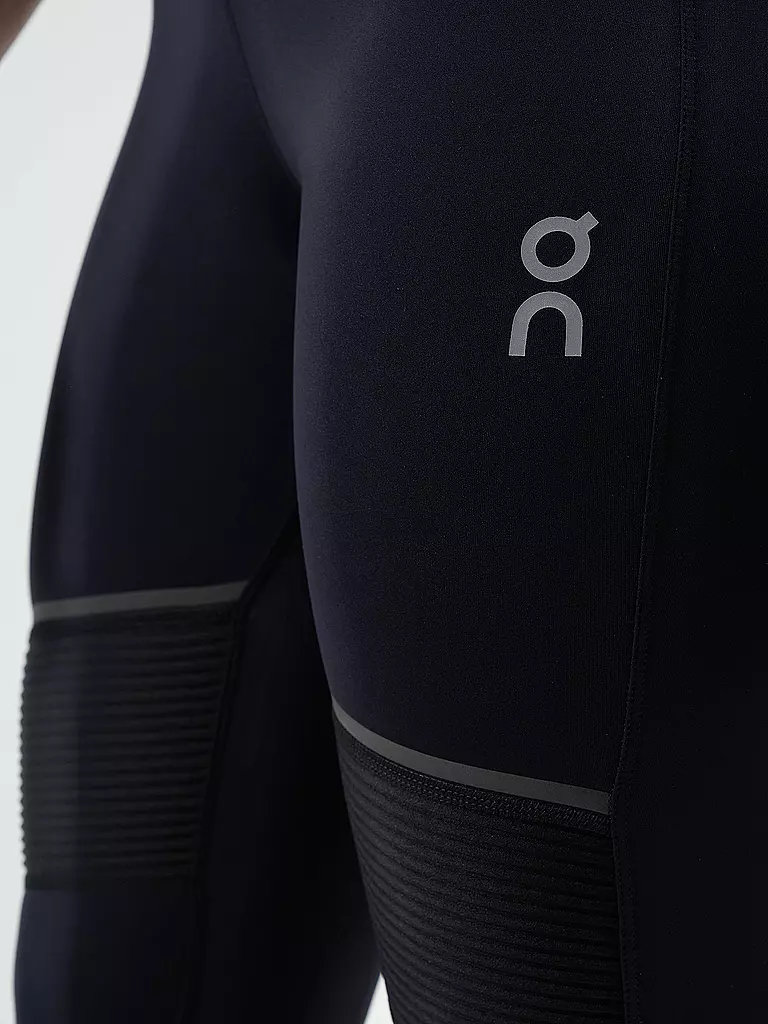 ON | Damen Lauftight Long | Negro