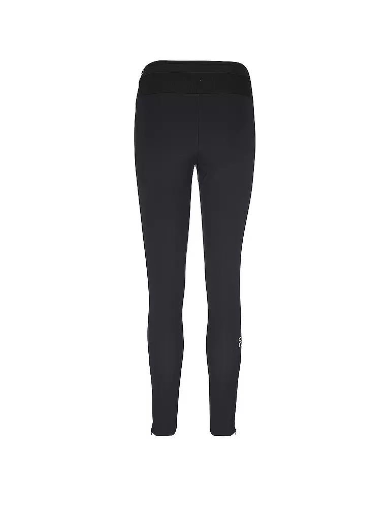 ON | Damen Lauftight Long | Negro