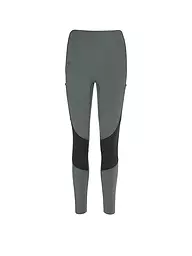 ON | Damen Tight Trek | Verde oscuro
