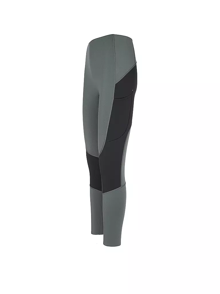 ON | Damen Tight Trek | Verde oscuro