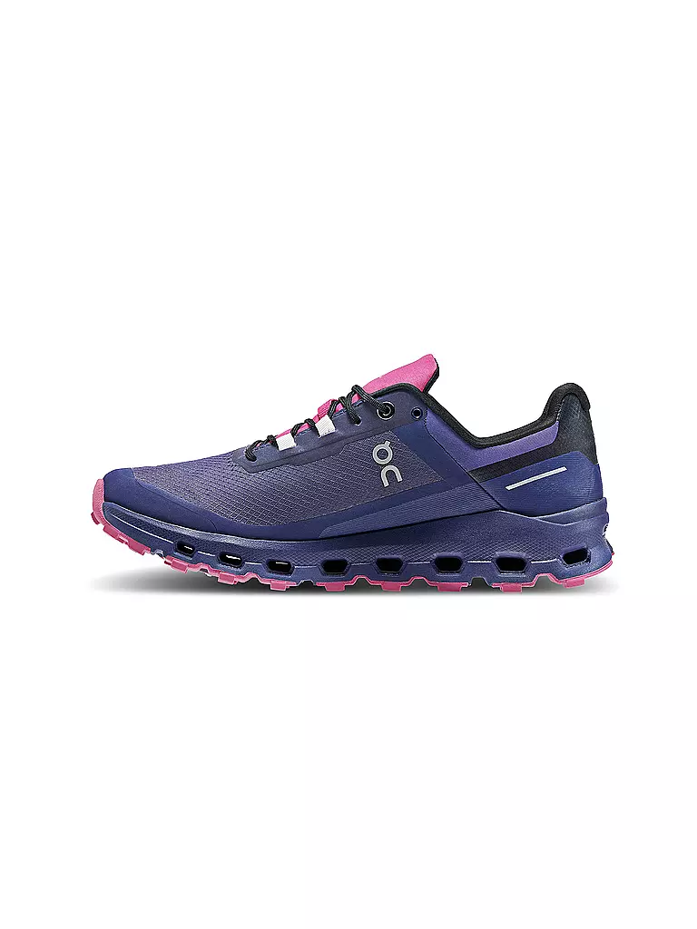 ON | Damen Traillaufschuhe Cloudvista Waterproof FLINT ACAI | Lila