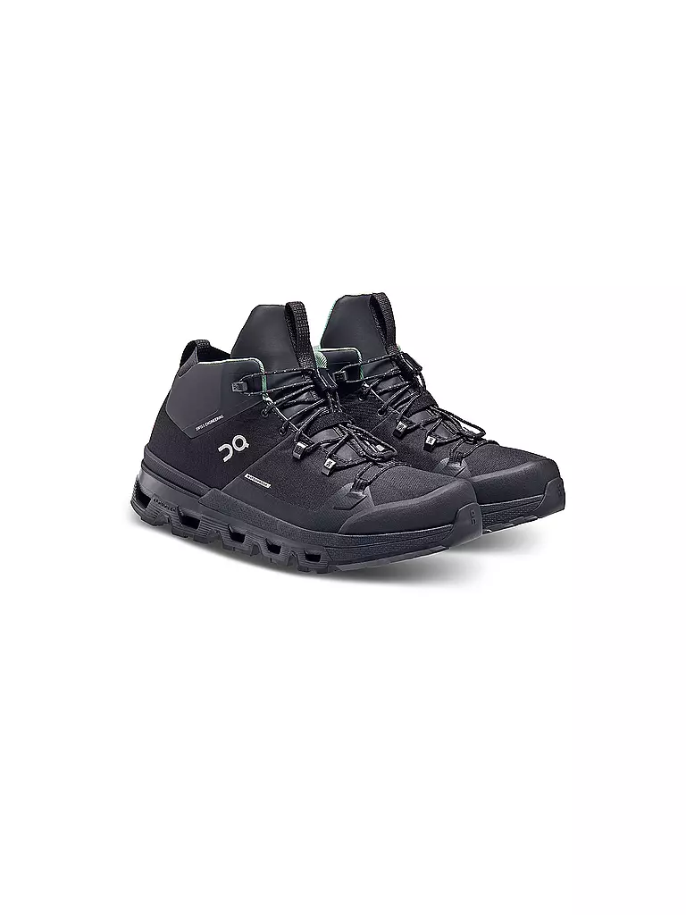 ON | Damen Wanderschuhe Cloudtrax Waterproof BLACK | Negro