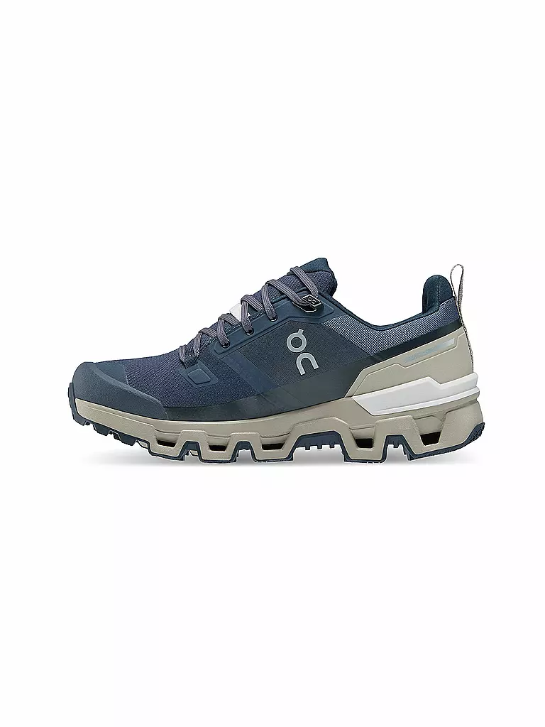 ON | Damen Wanderschuhe Cloudwander Waterproof | Azul oscuro