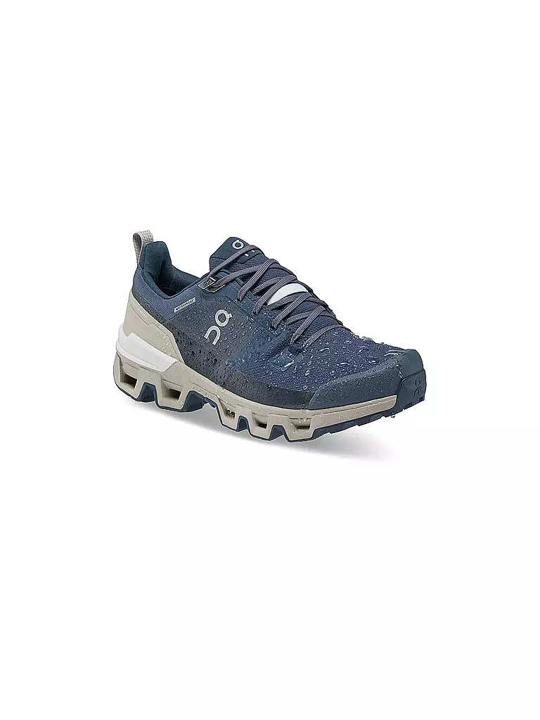 ON | Damen Wanderschuhe Cloudwander Waterproof | Azul oscuro