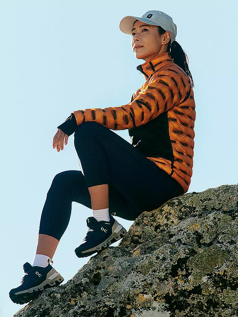 ON | Damen Wanderschuhe Cloudwander Waterproof | Azul oscuro