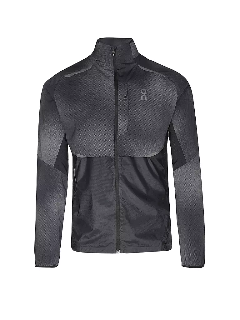 ON | Herre Laufjacke Weather Lumos | Negro