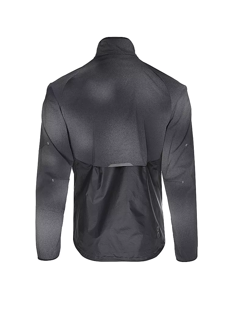 ON | Herre Laufjacke Weather Lumos | Negro