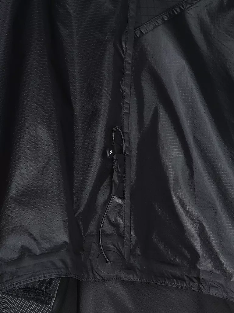 ON | Herre Laufjacke Weather Lumos | Negro