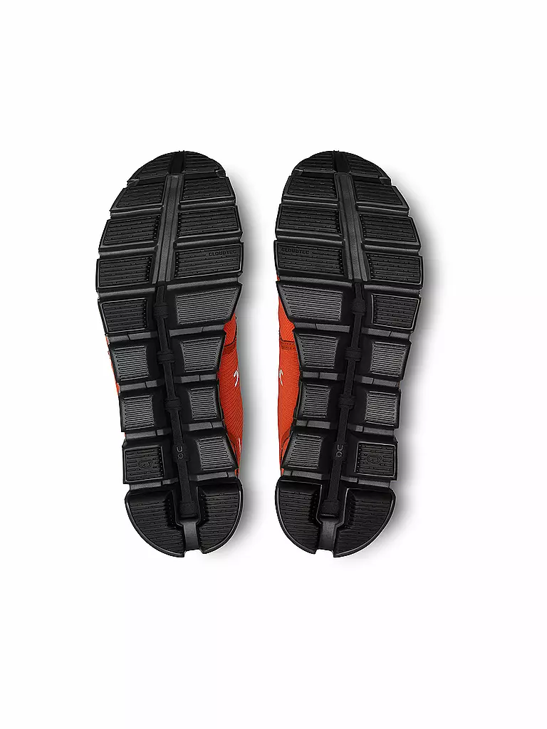 ON | Herren Freizeitschuhe Cloud 5 Waterproof FLAME ECLIPSE | Naranja