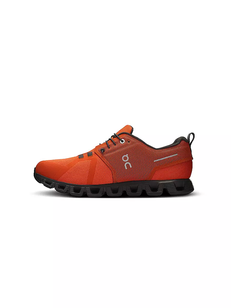 ON | Herren Freizeitschuhe Cloud 5 Waterproof FLAME ECLIPSE | Naranja