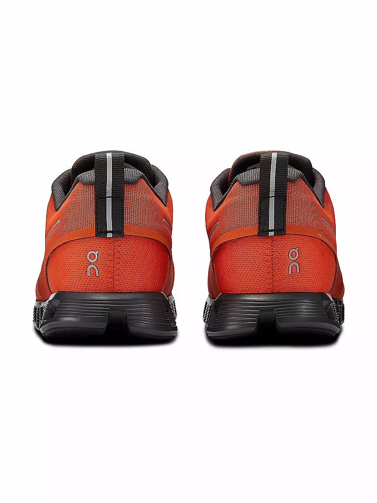 ON | Herren Freizeitschuhe Cloud 5 Waterproof FLAME ECLIPSE | Naranja