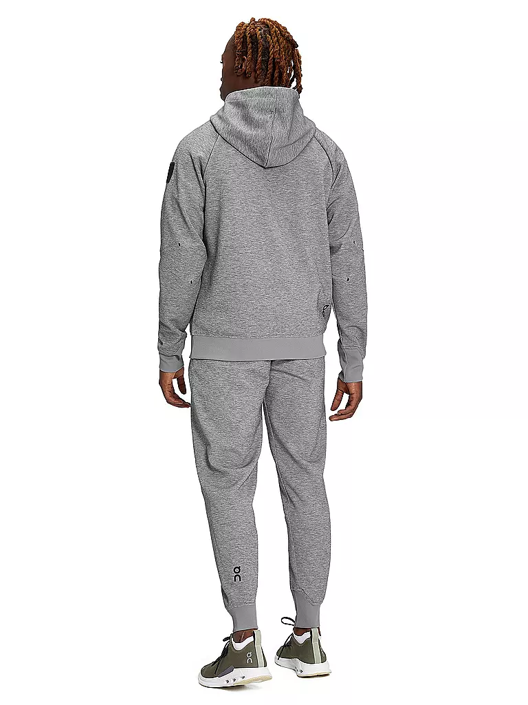 ON | Herren Kapuzenjacke Zipped Hoodie | Gris