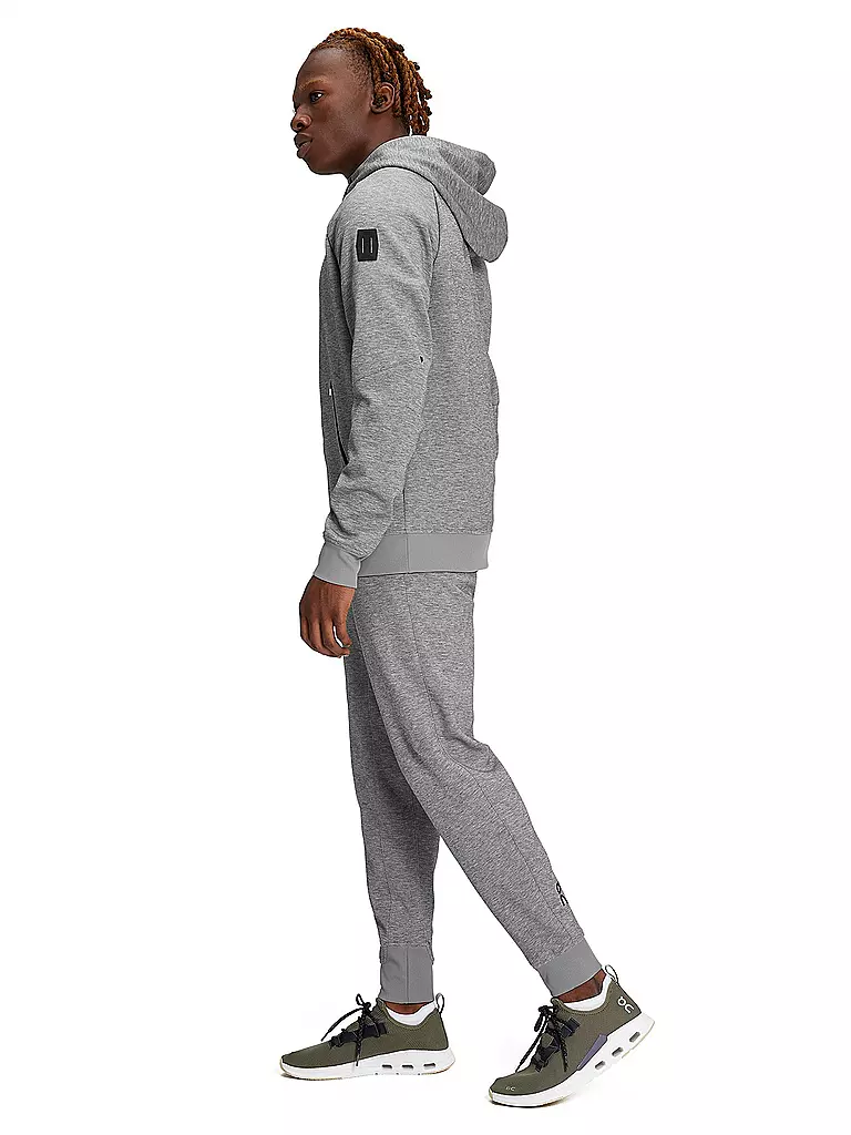 ON | Herren Kapuzenjacke Zipped Hoodie | Gris