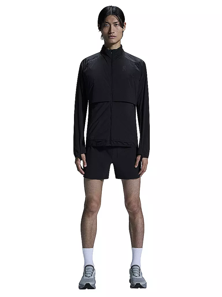 ON | Herren Laufjacke Weather Insulated | Negro